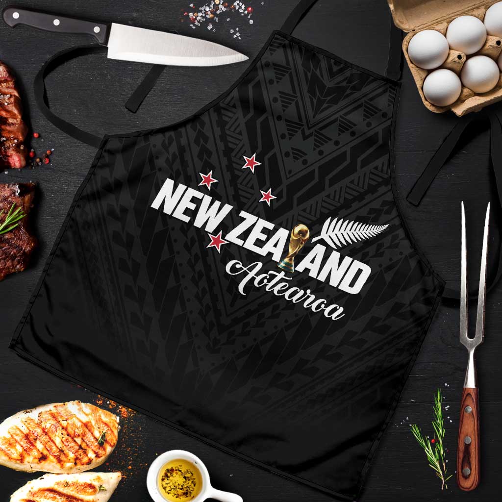 Football New Zealand Apron Aotearoa United Black Version - Polynesian Pride