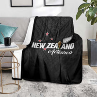 Football New Zealand Blanket Aotearoa United Black Version LT01 - Polynesian Pride