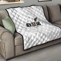Football New Zealand Quilt Aotearoa United White Version LT01 - Polynesian Pride