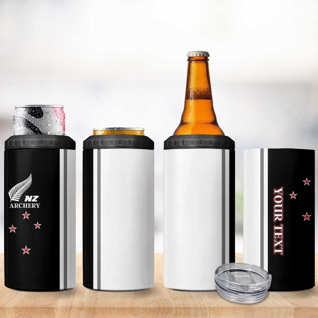 Personalised New Zealand 2025 Archery Basic 4 in 1 Can Cooler Tumbler Archery NZ