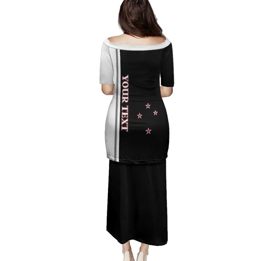 Personalised New Zealand 2025 Archery Basic Family Matching Puletasi and Hawaiian Shirt Archery NZ LT01 - Polynesian Pride