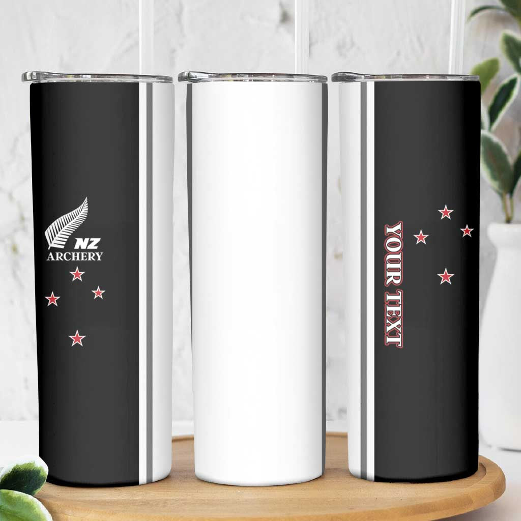 Personalised New Zealand 2025 Archery Basic Skinny Tumbler Archery NZ