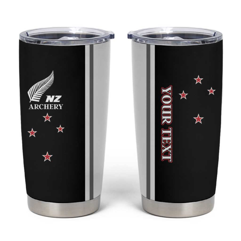Personalised New Zealand 2025 Archery Basic Tumbler Cup Archery NZ