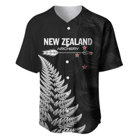 Personalised New Zealand 2025 Archery Baseball Jersey Aotearoa Silver Arrows Black LT01 Black - Polynesian Pride