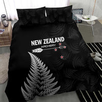 New Zealand 2025 Archery Bedding Set Aotearoa Silver Arrows Black