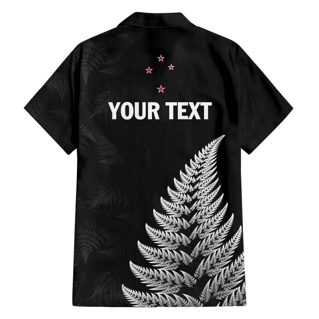 Personalised New Zealand 2025 Archery Family Matching Summer Maxi Dress and Hawaiian Shirt Aotearoa Silver Arrows Black