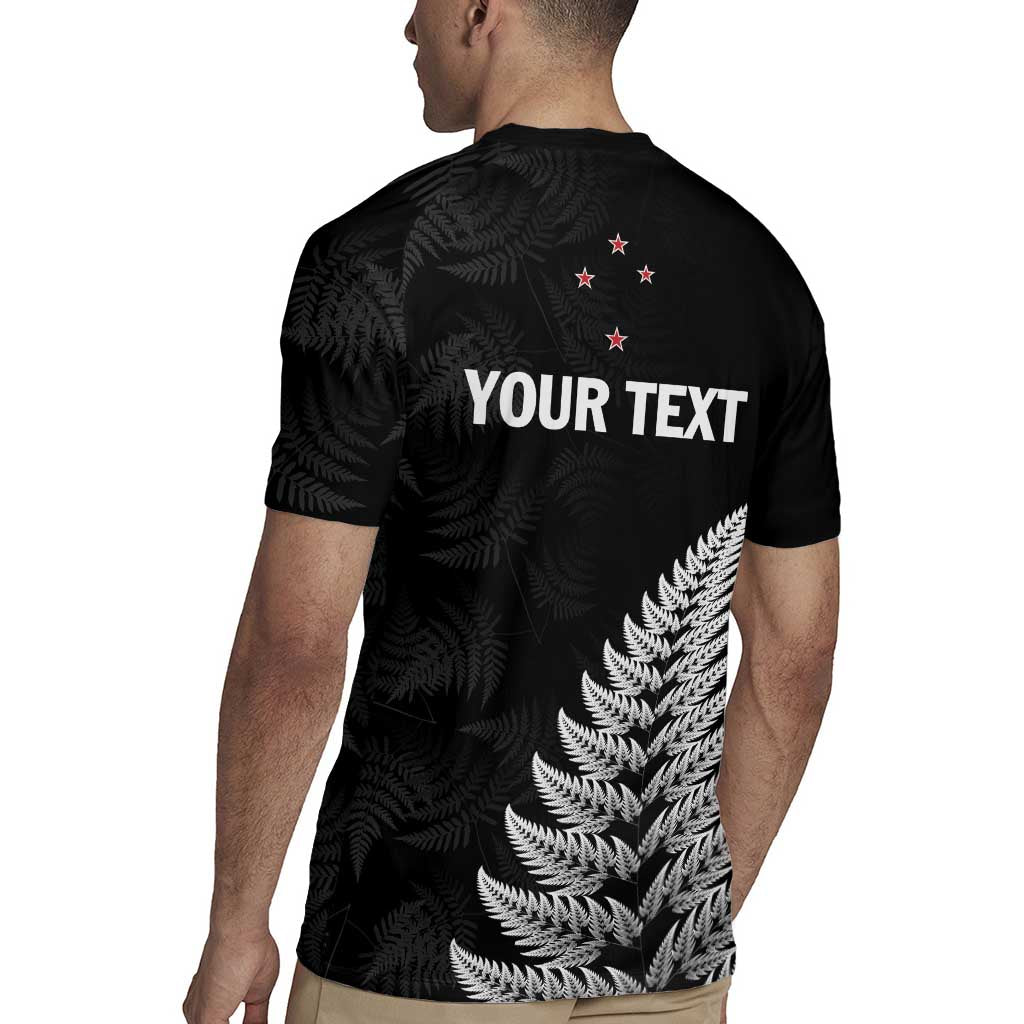 Personalised New Zealand 2025 Archery Rugby Jersey Aotearoa Silver Arrows Black