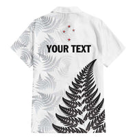 Personalised New Zealand 2025 Archery Family Matching Mermaid Dress and Hawaiian Shirt Aotearoa Silver Arrows White