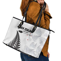 New Zealand 2025 Archery Leather Tote Bag Aotearoa Silver Arrows White