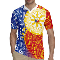 Philippines Rugby Jersey Pilipinas Polynesian Pattern