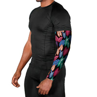 Hawaii Colorful Tropical Leaves Arm Sleeves