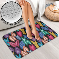 Hawaii Colorful Tropical Leaves Bathroom Set