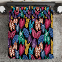 Hawaii Colorful Tropical Leaves Bedding Set