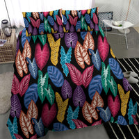 Hawaii Colorful Tropical Leaves Bedding Set