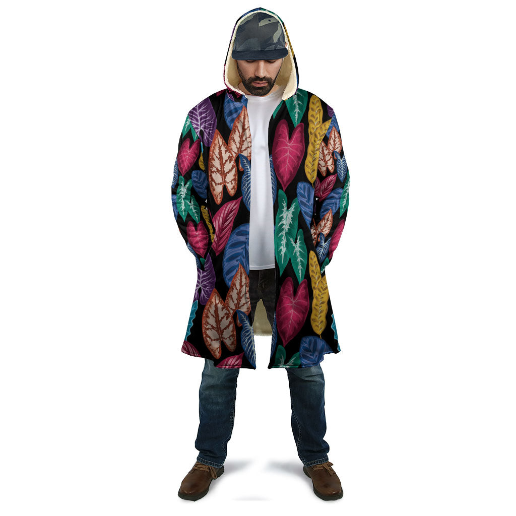 Hawaii Colorful Tropical Leaves Cloak