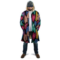 Hawaii Colorful Tropical Leaves Cloak
