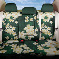 Hawaii Hibiscus Plumeria Green Back Car Seat Cover Polynesian Pattern