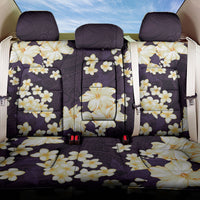 Hawaii Hibiscus Plumeria Purple Back Car Seat Cover Polynesian Pattern