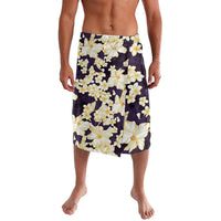 Hawaii Hibiscus Plumeria Purple Lavalava Polynesian Pattern