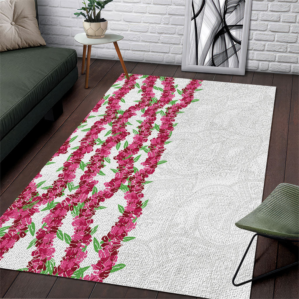 Hawaii Aalii Lei Area Rug Aalii Ku Makani