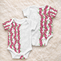 Hawaii Aalii Lei Baby Onesie Aalii Ku Makani