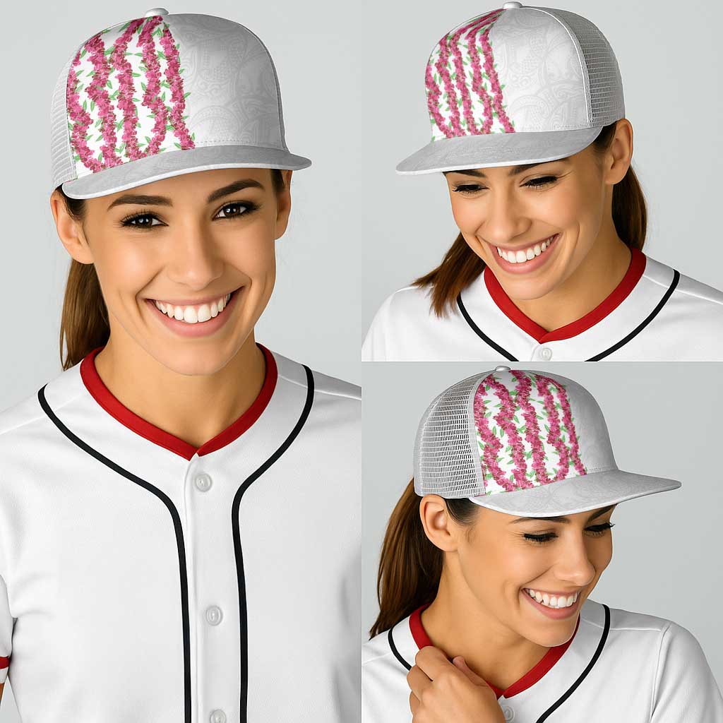 Hawaii Aalii Lei Baseball Net Cap Aalii Ku Makani