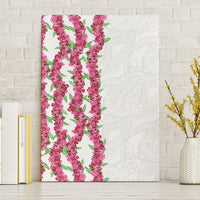 Hawaii Aalii Lei Canvas Wall Art Aalii Ku Makani