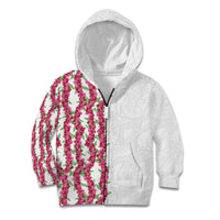 Hawaii Aalii Lei Kid Hoodie Aalii Ku Makani