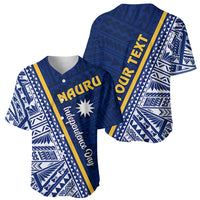 Nauru Independence Day Baseball Jersey Repubrikin Naoero Gods Will First LT01 - Polynesian Pride