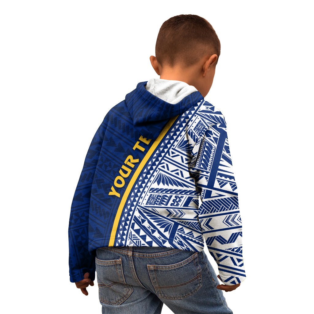 Nauru Independence Day Kid Hoodie Repubrikin Naoero Gods Will First LT01 - Polynesian Pride