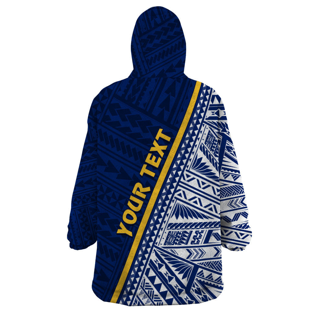 Nauru Independence Day Wearable Blanket Hoodie Repubrikin Naoero Gods Will First LT01 - Polynesian Pride