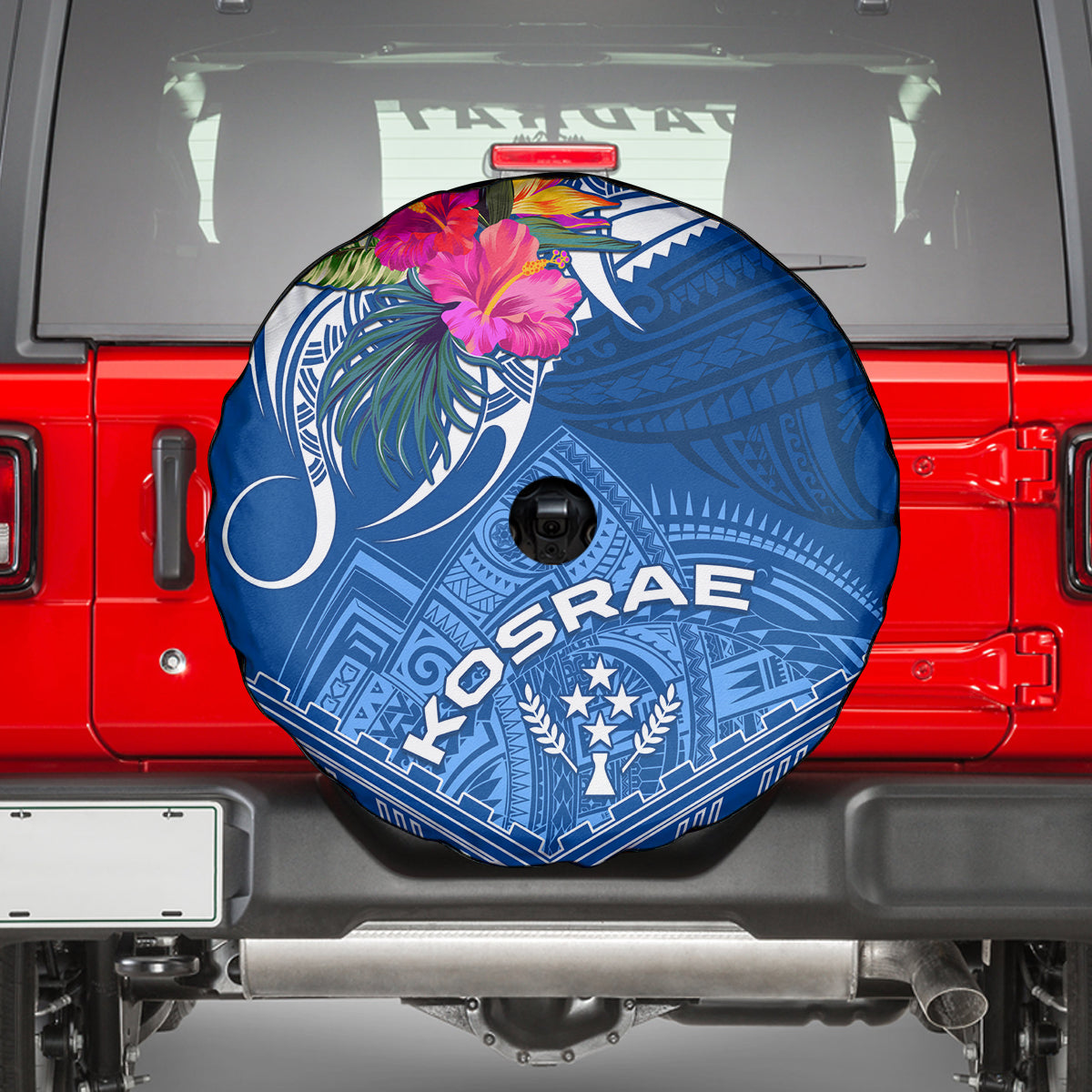 Kosrae Constitution Day Spare Tire Cover Kusaie Special Style LT01 - Polynesian Pride