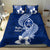 Hafa Adai Guam Bedding Set Polynesian Floral Blue Pattern LT01 - Polynesian Pride
