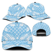 Baby Blue Mermaid Puakenikeni Maile Lei Classic Cap
