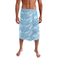 Baby Blue Mermaid Puakenikeni Maile Lei Lavalava