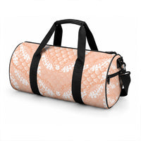 Apricot Mermaid Puakenikeni Maile Lei Duffle Bag LT01 - Polynesian Pride
