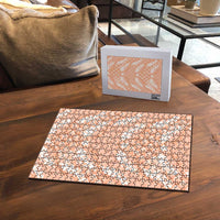 Apricot Mermaid Puakenikeni Maile Lei Puzzle
