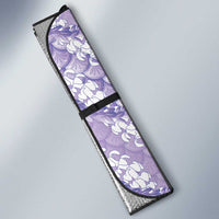 Lilac Mermaid Puakenikeni Maile Lei Auto Sun Shade
