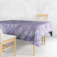 Lilac Mermaid Puakenikeni Maile Lei Tablecloth