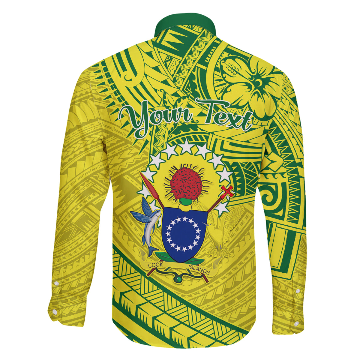 Kia Orana Cook Islands Family Matching Off Shoulder Short Dress and Hawaiian Shirt Turtle Yellow Green Polynesian Pattern LT01 - Polynesian Pride