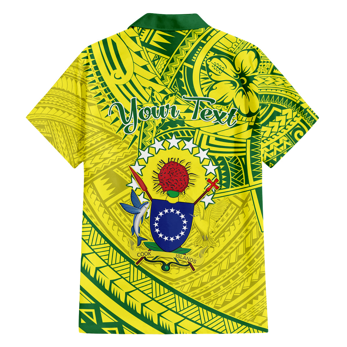 Kia Orana Cook Islands Family Matching Tank Maxi Dress and Hawaiian Shirt Turtle Yellow Green Polynesian Pattern LT01 - Polynesian Pride