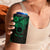 Kia Orana Cook Islands 4 in 1 Can Cooler Tumbler Circle Stars With Floral Green Pattern