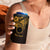 Kia Orana Cook Islands 4 in 1 Can Cooler Tumbler Circle Stars With Floral Gold Pattern