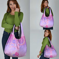 Polynesian Shark Valentine Grocery Bag Sweet Unique Version