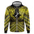 Personalised Aotearoa Matariki Hoodie Yellow Fern Maori Poutama