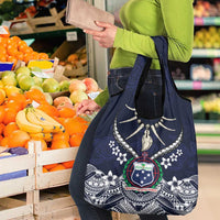 Samoa Independence Day Grocery Bag Ula Nifo Mix Turtle