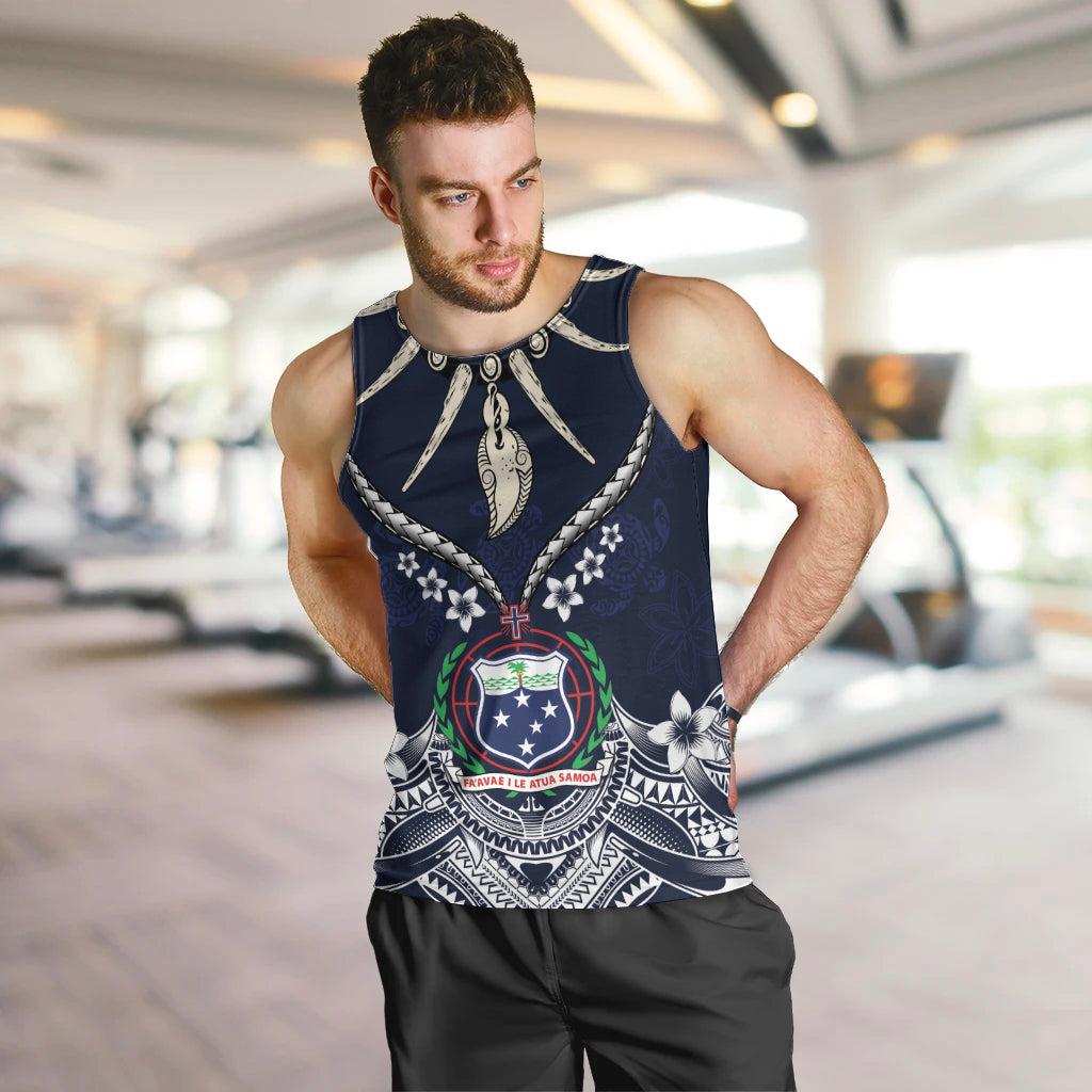 Samoa Independence Day Men Tank Top Ula Nifo Mix Turtle