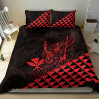 King Kamehameha Day Bedding Set Kakau Polynesian Pattern