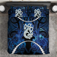 Maori Matariki Manaia Bedding Set Maori Kowhaiwhai Pattern Galaxy