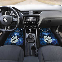 Personalized Maori Matariki Manaia Car Mats Maori Kowhaiwhai Pattern Galaxy